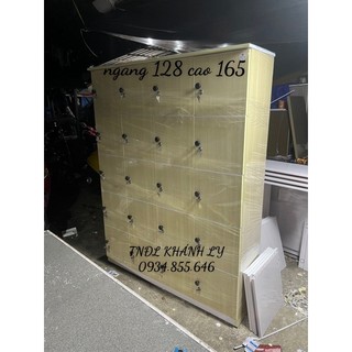 Tủ locker nhựa đựng đồ dùng,hồ sơ công ty 20ô 128x165