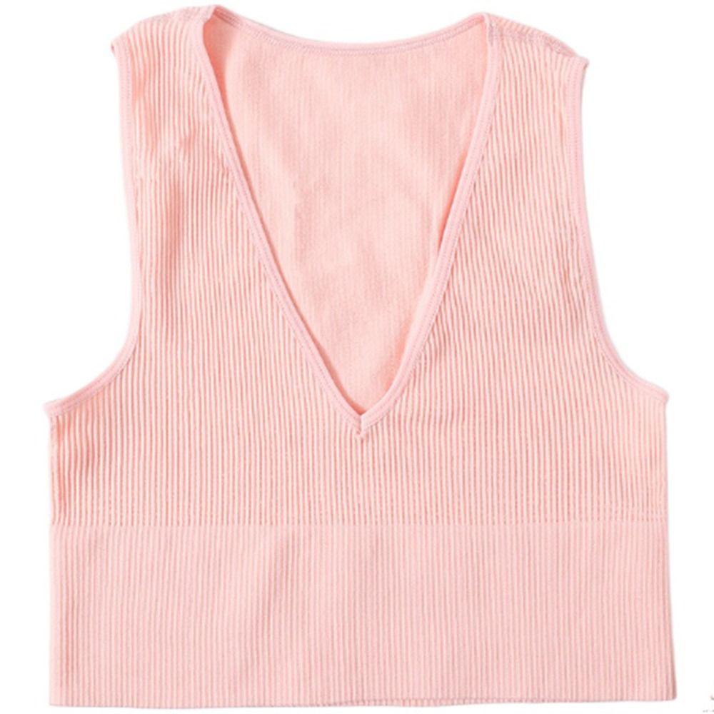 FALLFORBEAUTY Áo Lót Ống Không Gọng Thoải Mái Thời Trang Đường Phố Cho Nữ