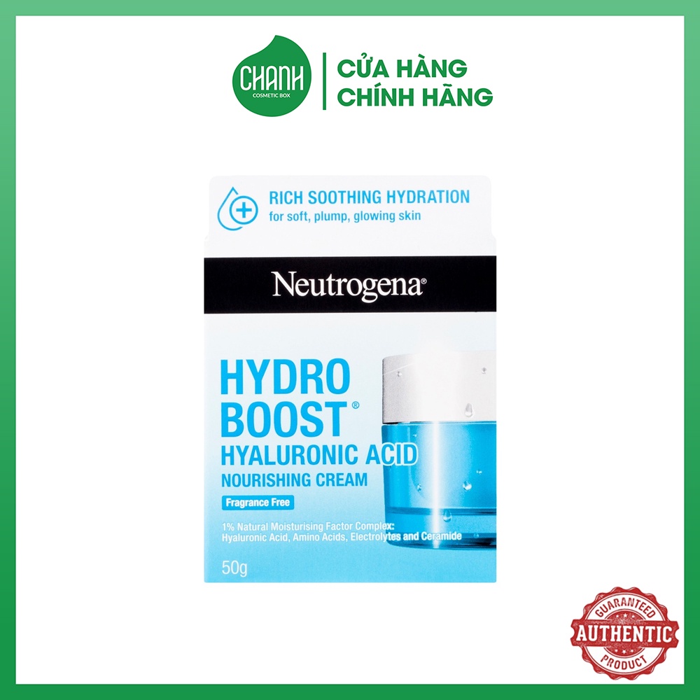 Kem Dưỡng Ẩm cho da khô Neutrogena Hydro Boost Nourishing Gel Cream 50gr