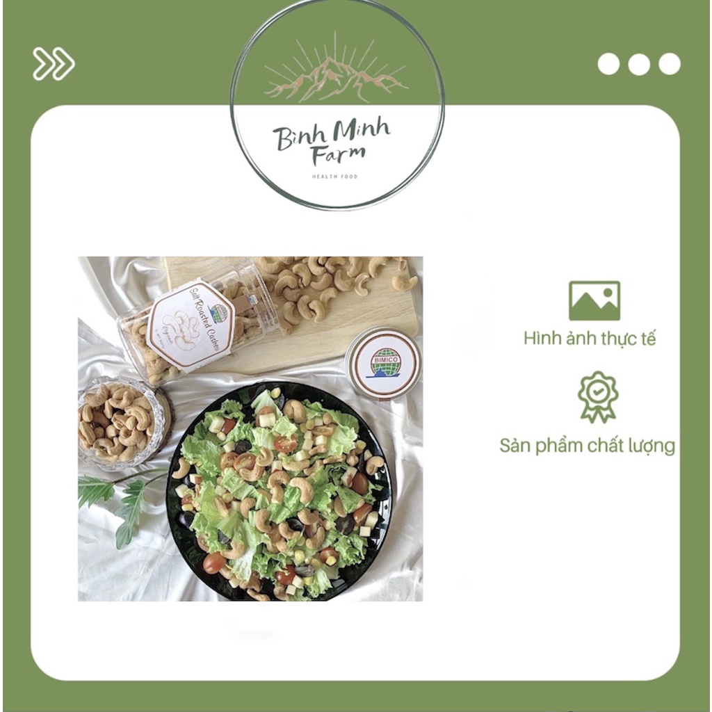 Hạt Điều Rang Muối Tách Vỏ - 500g
