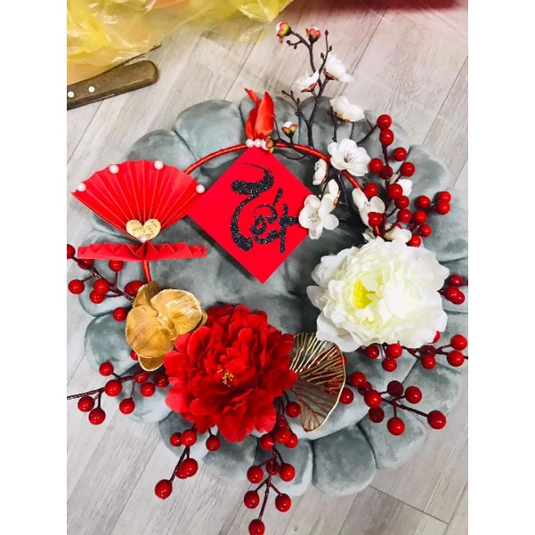 Vòng đào đông trang trí tết