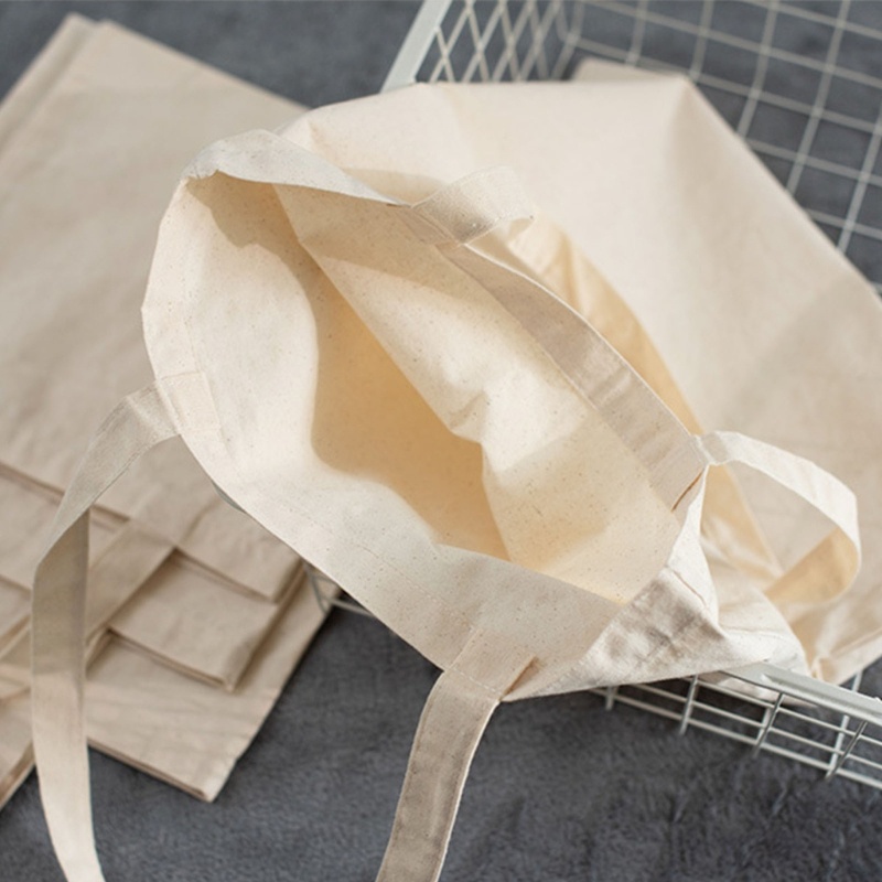 Túi Tote Đeo Vai Bằng Vải Bạt Sức Chứa Lớn DIY Cho Nữ