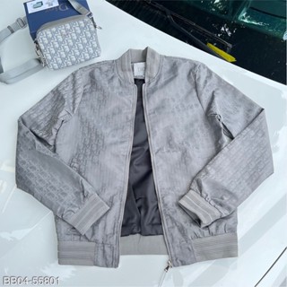 Áo khoác dior vân dệt cao cấp, áo bomber nam vân chìm thời trang