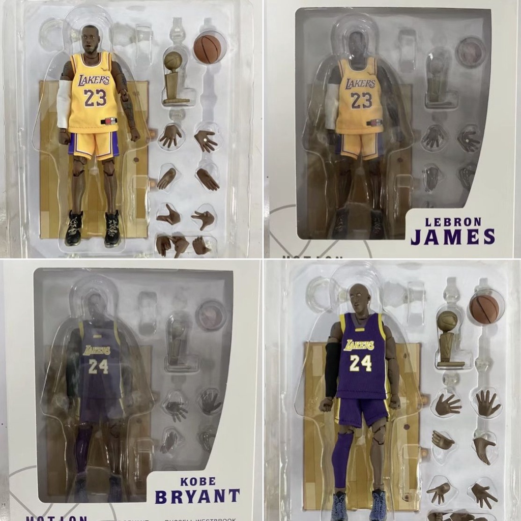 ✨Mô Hình Ngôi Sao Bóng Rổ James Black Mamba Kobe Lakers