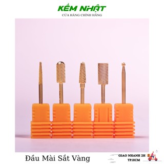 Đầu Mài Móng Sắt Vàng Nhiều Mẫu - Dụng Cụ Nail Nail