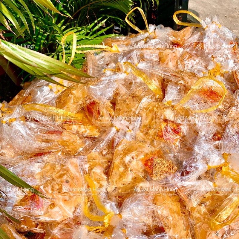 Xâu bánh tráng dẻo sợi sate Mạnh Hùng