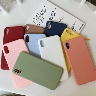 Ốp chống bẩn iPhone Xs max / X silicon dẻo nhiều màu