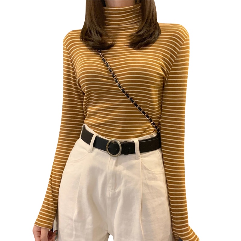 NRVP Áo Thun Nữ Dài Tay Phong Cách Hàn Quốc Mới 2023