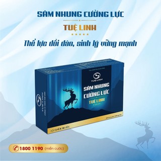 ✅Sâm nhung cường lực [Chính hãng] Bổ thận, bổ khí huyết, tăng cường sinh lực, cải thiện sinh lý nam - Hộp 30 viên