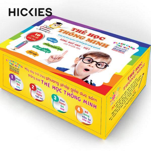 - Bộ Thẻ Học Thông Minh Flashcards 16 Chủ Đề Cho Bé Học - Bộ 416 Thẻ Học Sông Ngữ Anh Việt Cao Cấp