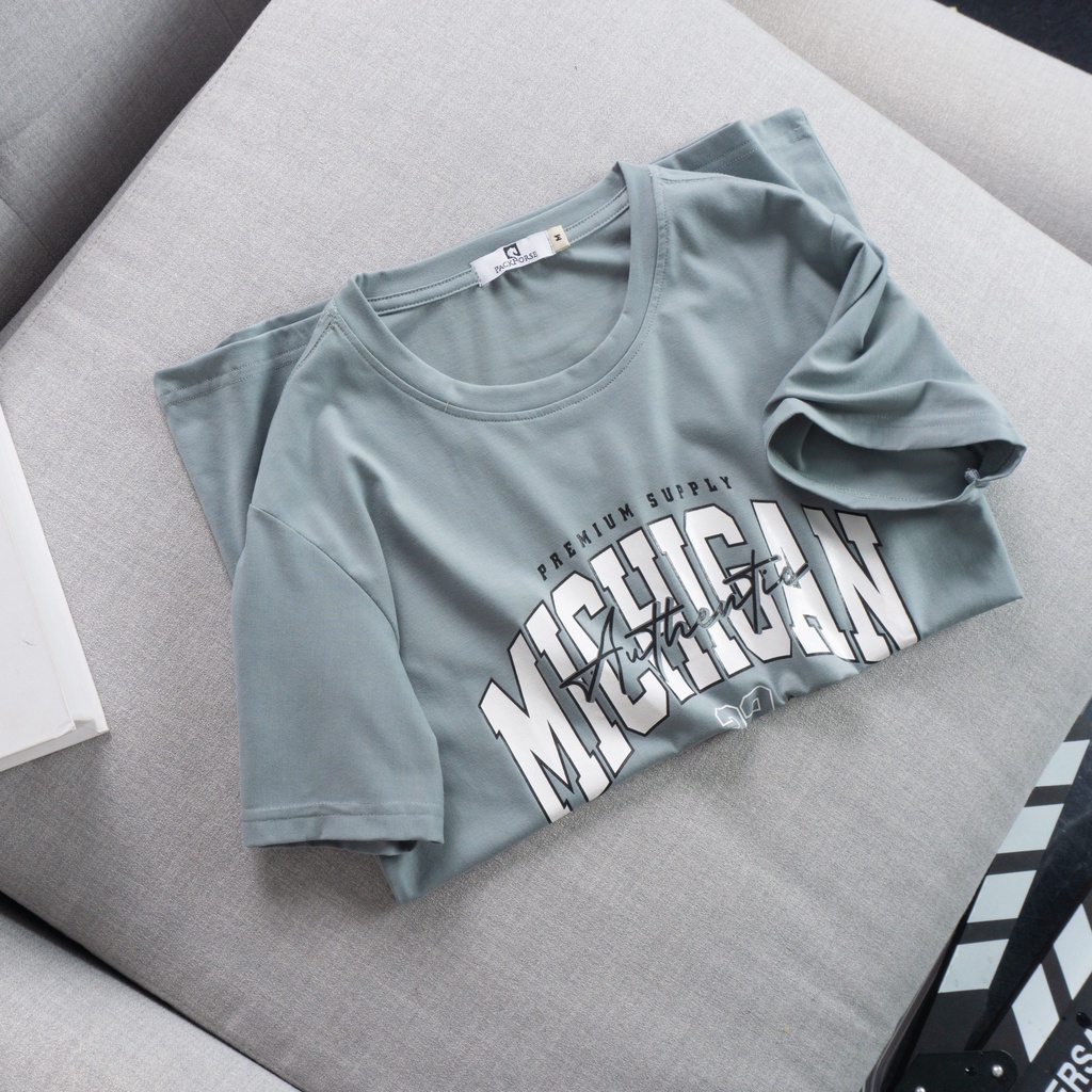 ÁO THUN NAM CỔ TRÒN -  MICHIGAN
