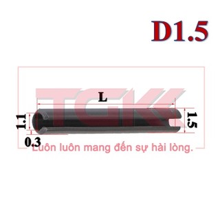 Chốt định vị vòng hở D1.5