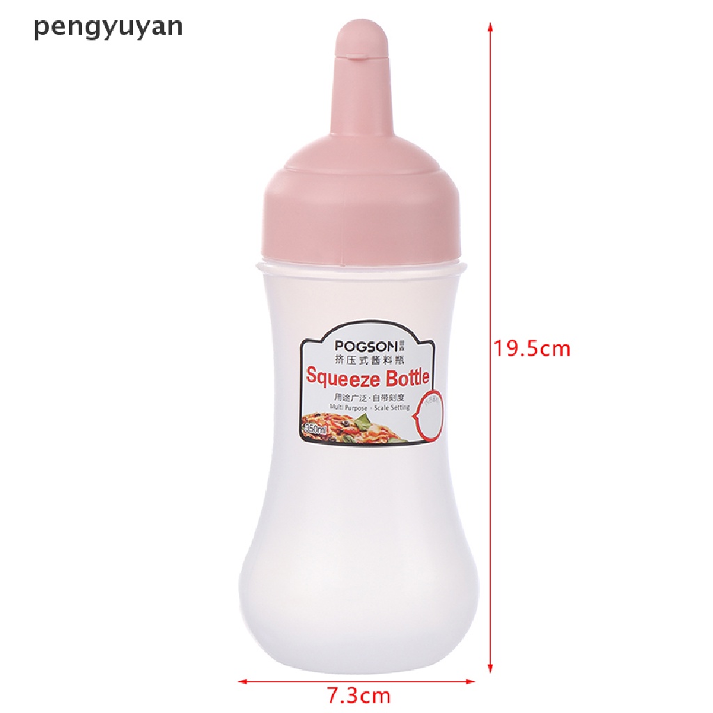 Lọ Đựng Sốt 1 / 5 Lỗ Dạng Bóp Tiện Dụng Cho Nhà Bếp