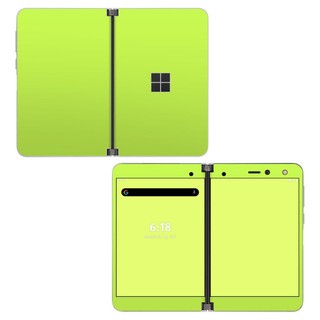 Skin decal dán Surface Duo mẫu Solid State Lime