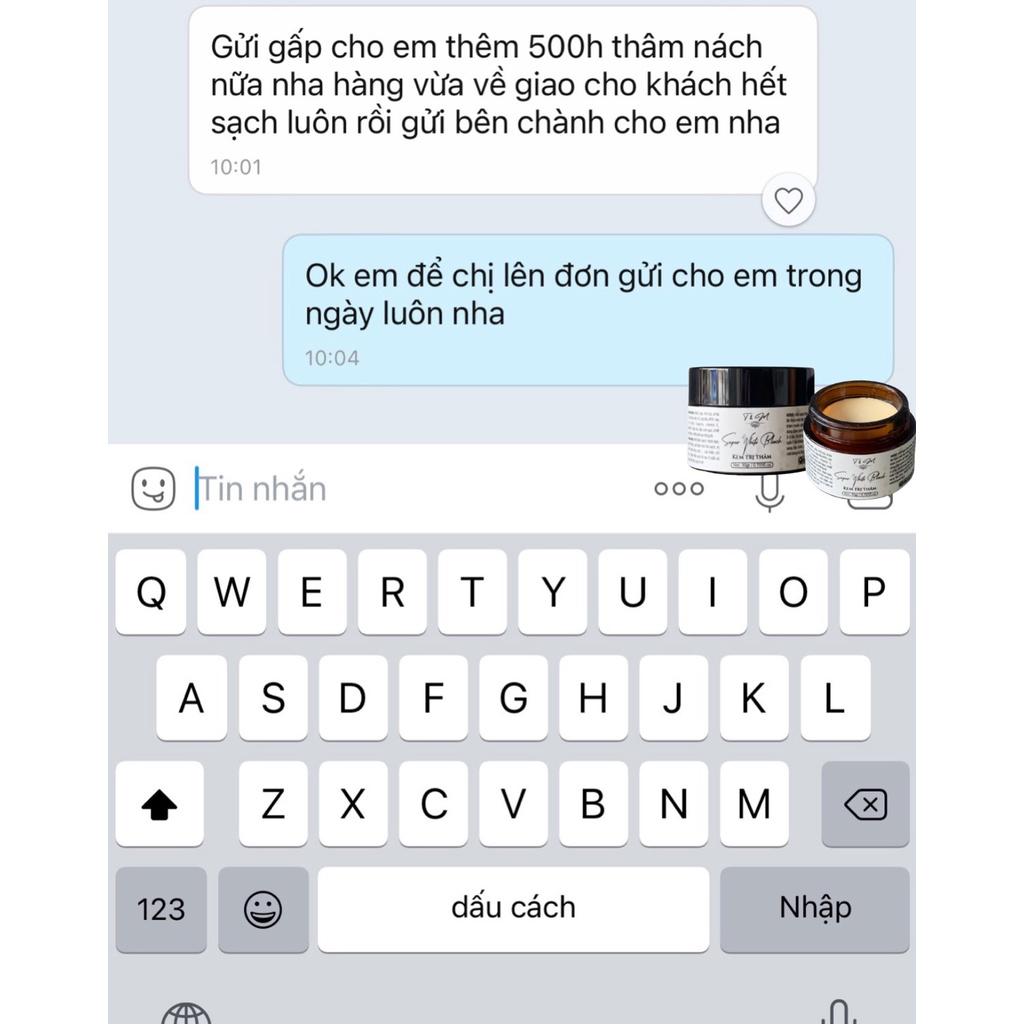 Kem Khử Thâm Khử Hôi Super White Bleach