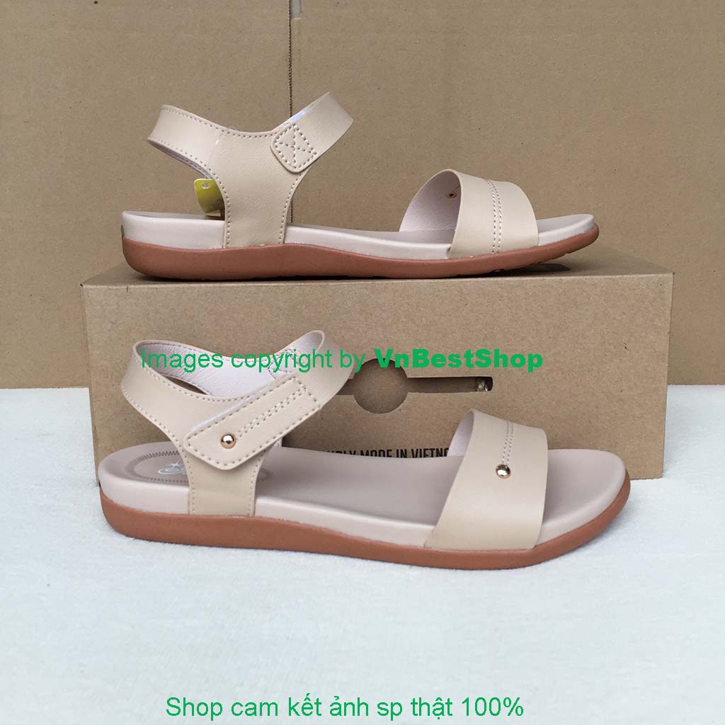 Dép Sandal Si - PU Nữ Biti's DRW015100KEM (Kem)