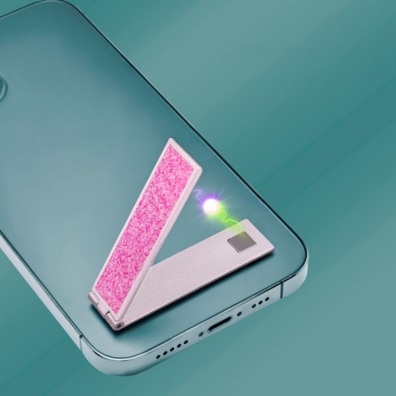 Giá Đỡ Điện Thoại Mini Bằng Kim Loại Siêu Mỏng Có Thể Điều Chỉnh