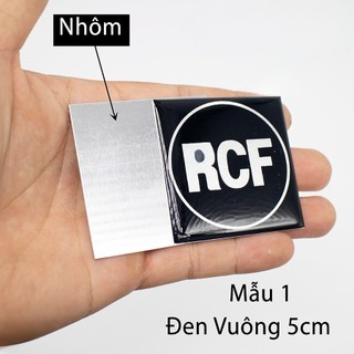 Logo Loa RCF Dán Loa Nhiều Mẫu - 2 Tem