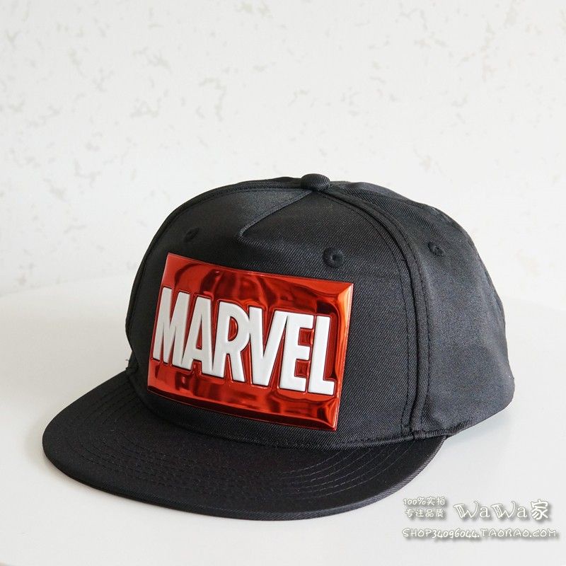 Mũ lưỡi trai 3-8y Hiphop H.&.M dư xịn cho bé trai - Mũ Snapback Marvel siêu nhân.