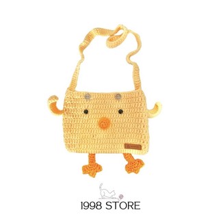 Túi len con vịt vàng handmade
