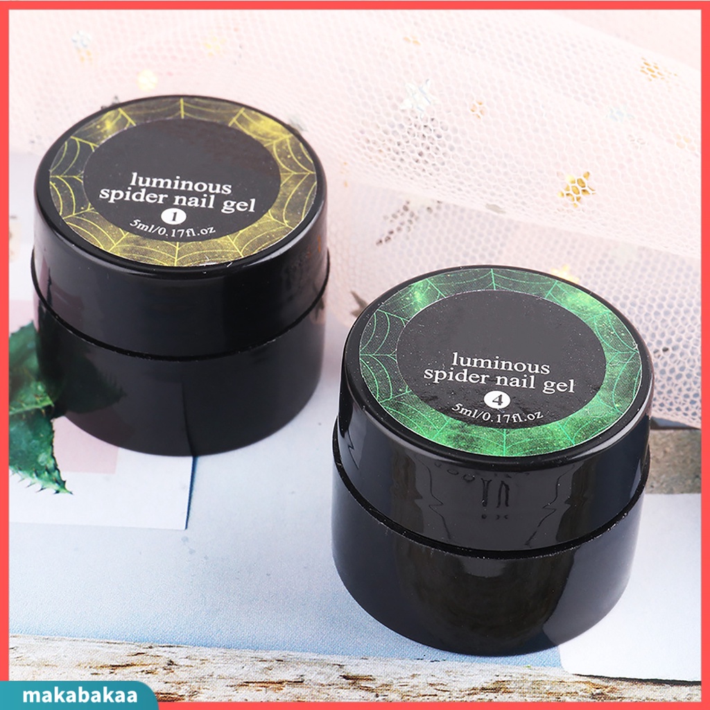 Gel vẽ móng tay 5ml màu neon dạ quang độc đáo cuốn hút