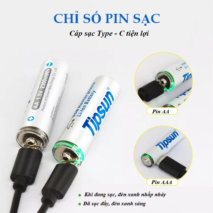 PIN SẠC TRỰC TIẾP 1000 CHU KỲ