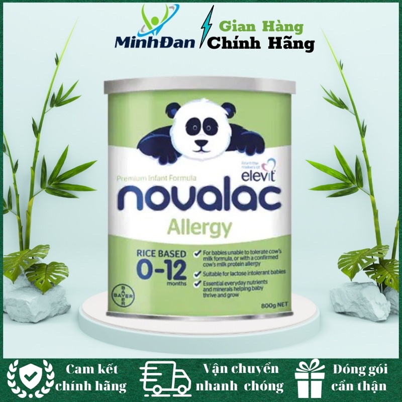 Sữa Novalac Allery cho trẻ dị ứng sữa bò Úc 800g