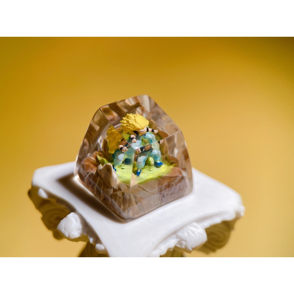 Dragon Ball keycap, 7 viến ngọc rồng keycap, songoku, gotenks, bàn phím cơ.