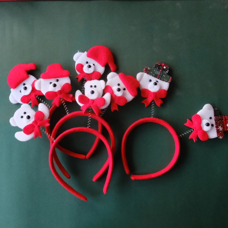 Cài tóc RINHOO FRIENDSHIP phong cách Giáng sinh xinh xắn thời trang cho nữ