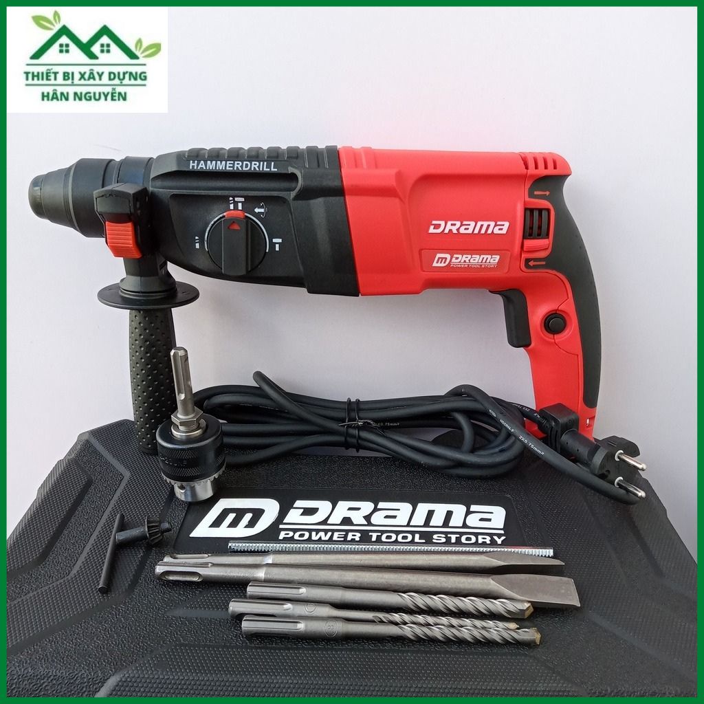 Máy khoan bê tông Drama DRM 2601 công suất 1050W 3 chức năng