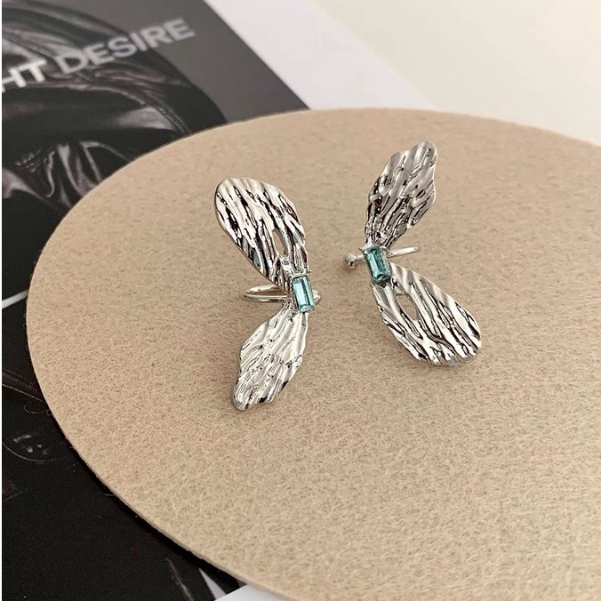 Khuyên Kẹp Vành Tai Không Xỏ Hình Nơ Thời Trang Mùa Hè Cao Cấp