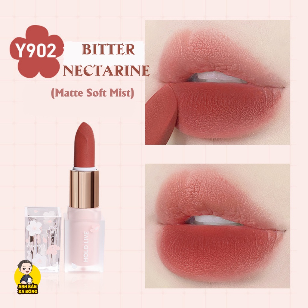 Son Thỏi Hoa Anh Đào HOLD LIVE Sakura Dream Soft Mist Lipstick HL549