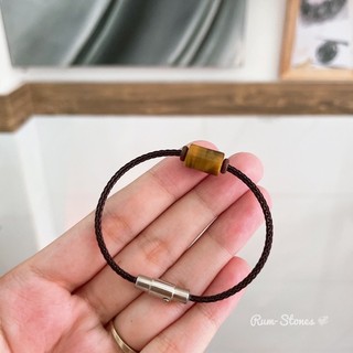 Vòng Lu thống Mat-ho vàng nâu - mệnh Thổ