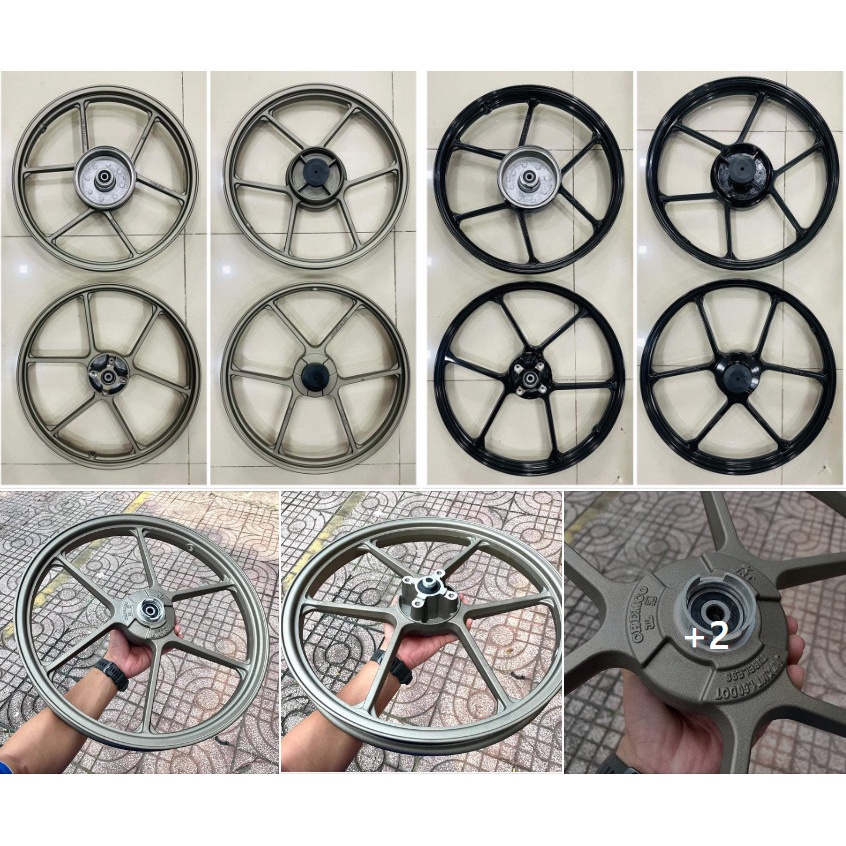 VÀNH MÂM ĐÚC  WAVE 125  / FUTURE fuled / WAVE DREAM