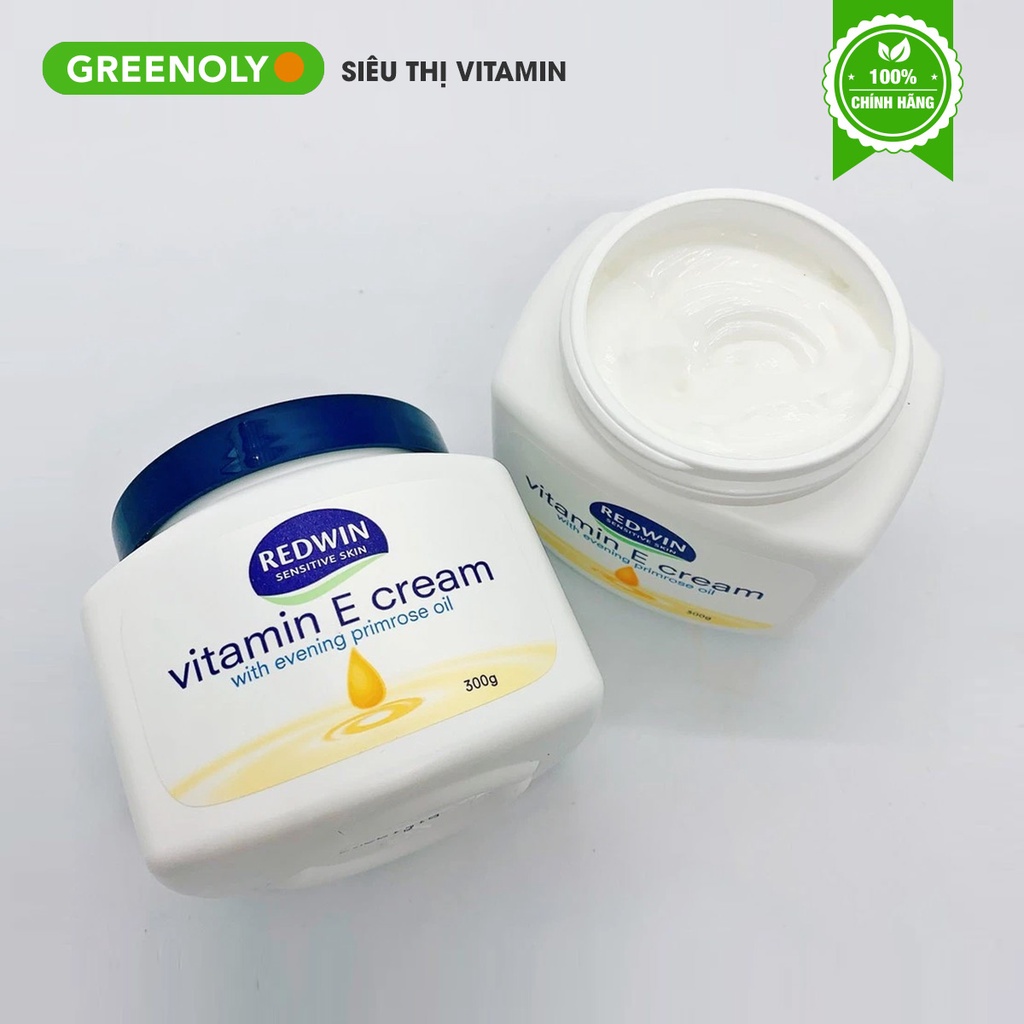 Kem dưỡng Redwin Vitamin E Cream 300g Úc chính hãng
