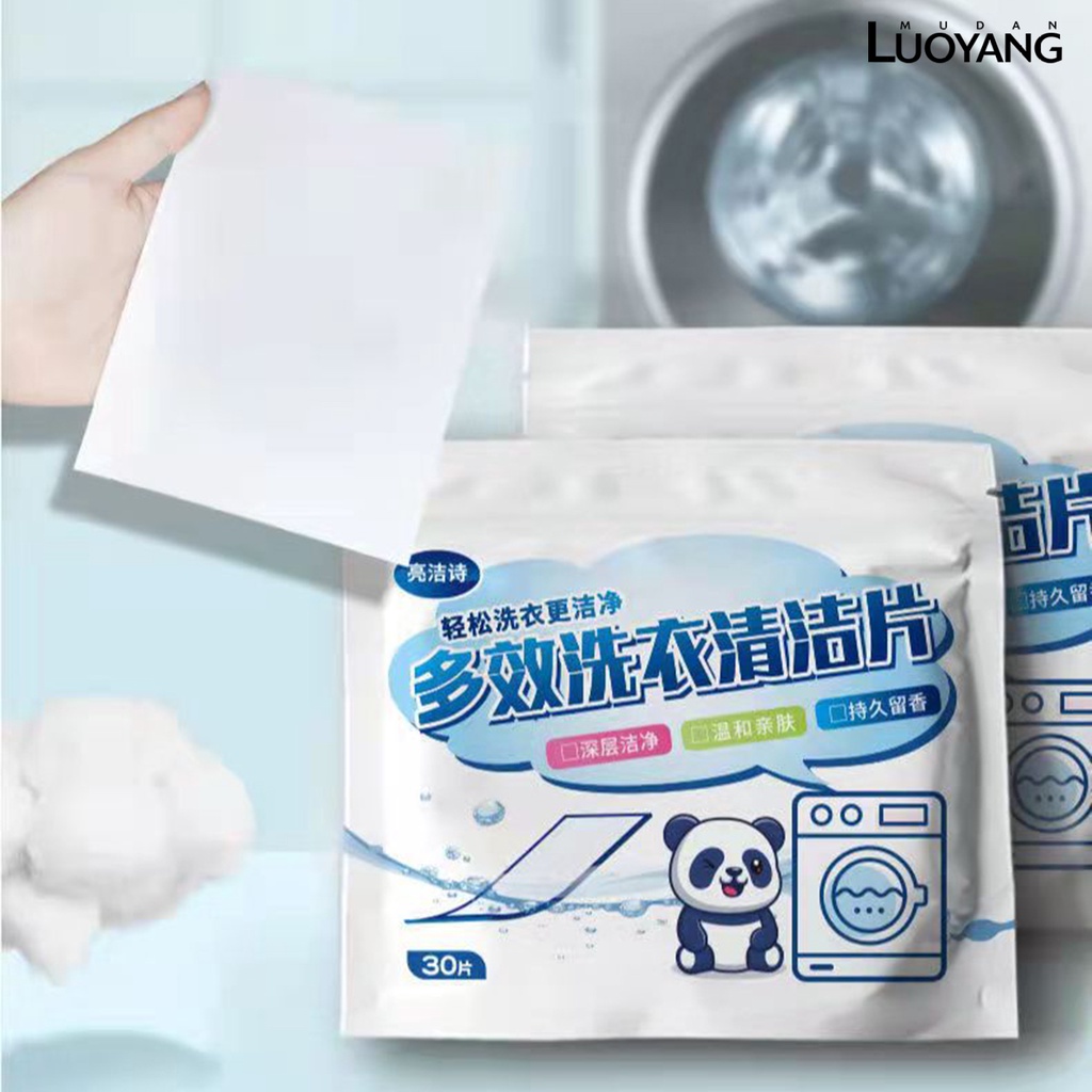 Set 30 Tấm Giặt Quần Áo Đa Năng Hương Thơm Tươi Mát