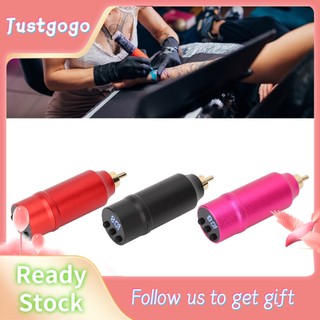 Bộ cấp nguồn không dây giao diện RCA pin 1300mAh LCD cho máy xăm