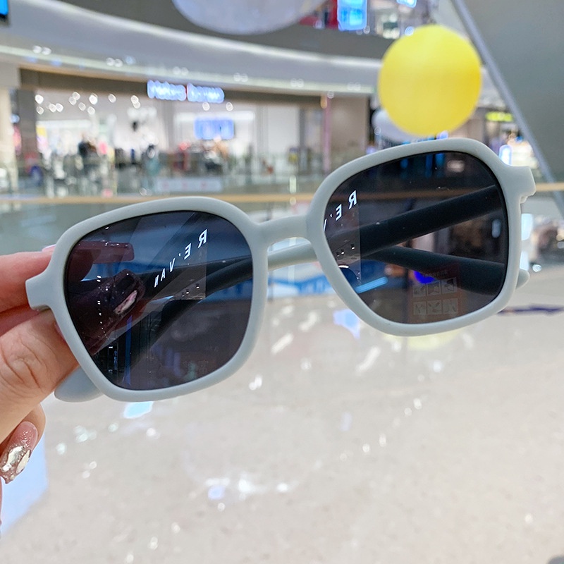 Kính Mát Gọng Vuông Chống Tia UV Thời Trang Cho Bé