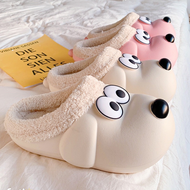 Dép sục cún con cho bé và người lớn