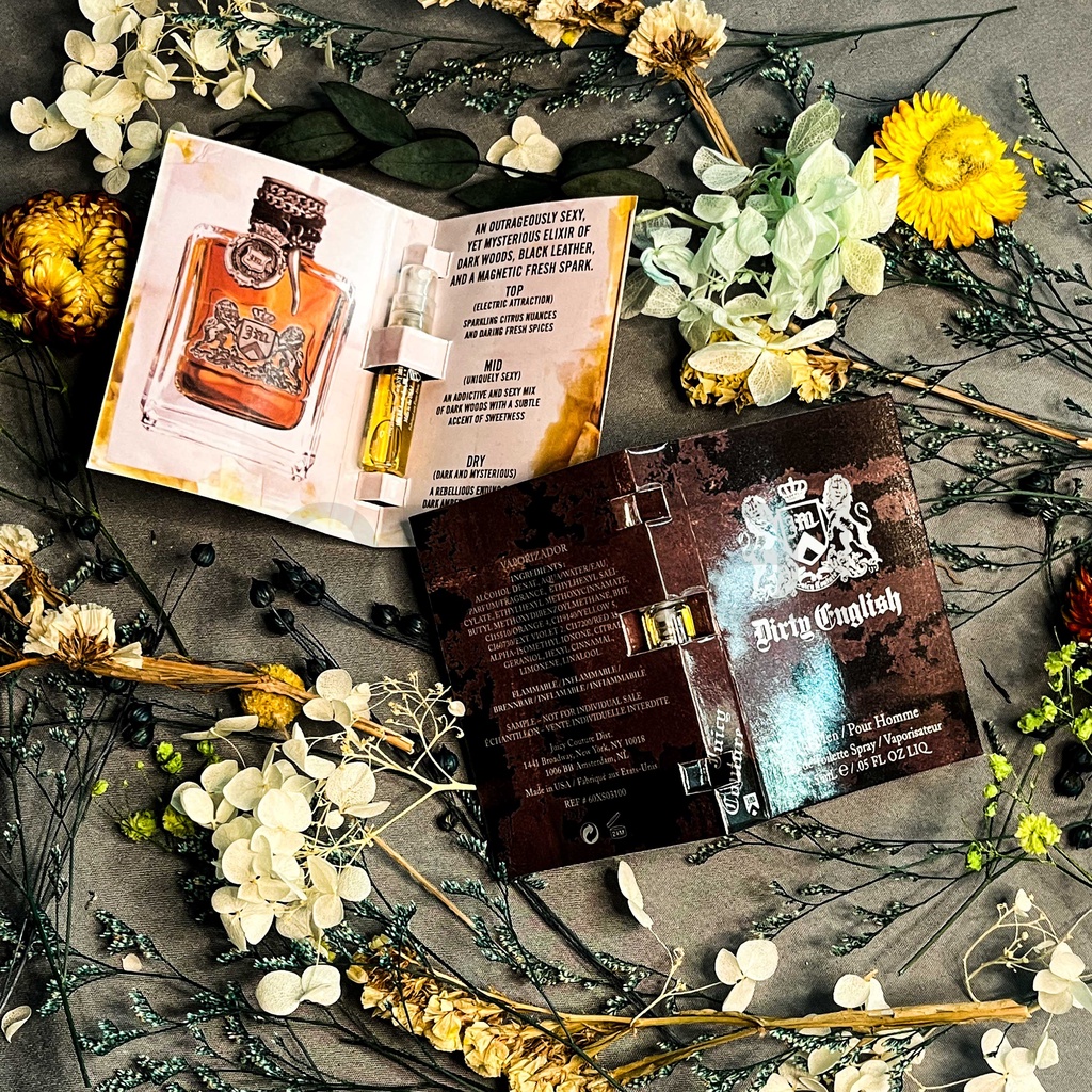Chai nước hoa nam 2ml - Juicy Couture Dirty English for Men