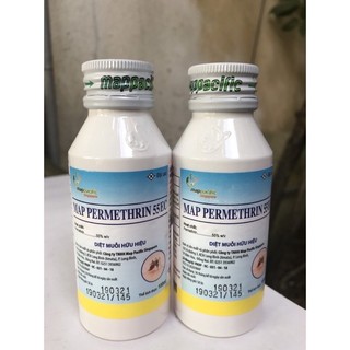 Chế phẩm diệt muỗi Map Permethrin 55EC chai 100ml