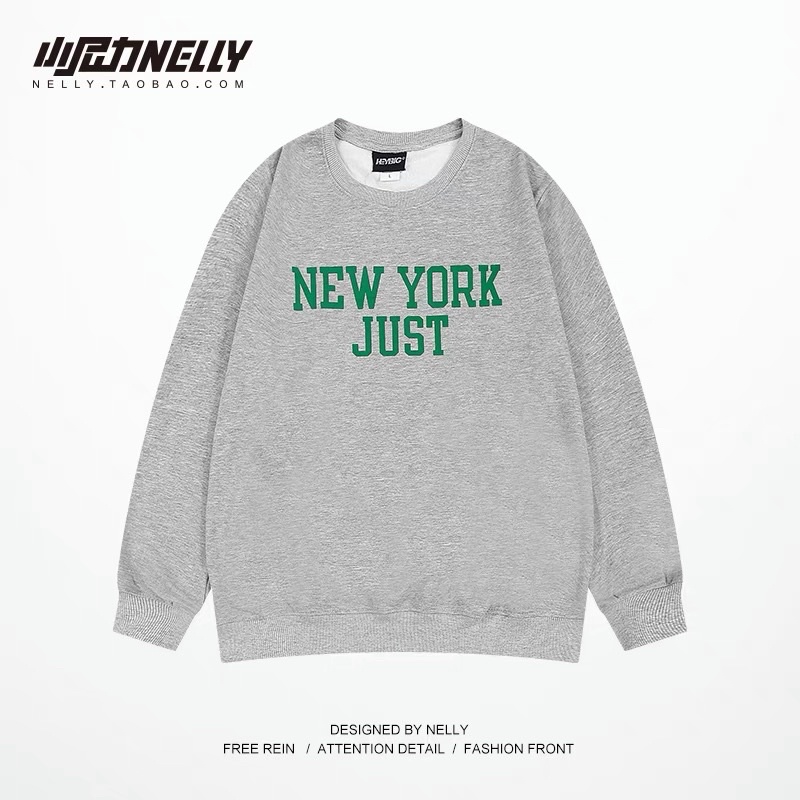 Áo sweater Nelly unisex nam nữ lót lông nelly32