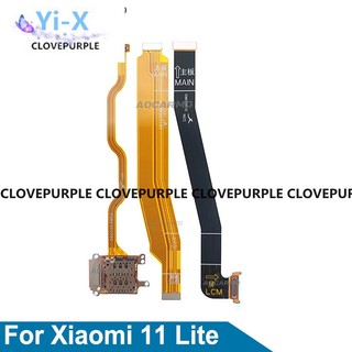 Cáp flex đọc thẻ sim màn hình lcd cho xiaomi 11 lite