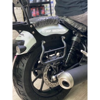 Cặp gọng đỡ túi da honda rebel 300/500