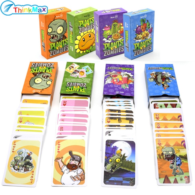 Thinkmax Hộp thẻ bài THINKMAX nhân vật game Plants vs Zombies làm bộ sưu tập trang trí