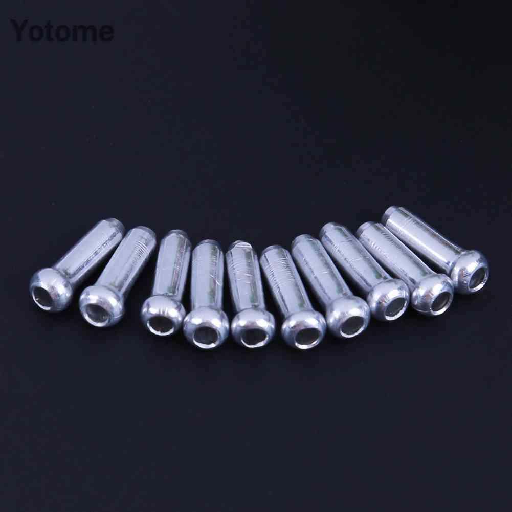 Set 100 Đầu Bọc Dây Phanh Xe Đạp Bằng Nhôm