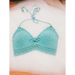 Áo bikini len móc. [CUP01]
