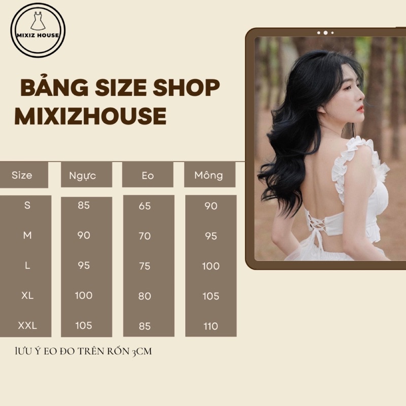[CÓ BIGSIZE]  Đầm suông nơ trễ vai đen trắng đỏ có bigsize mặc Tết Mixiz House