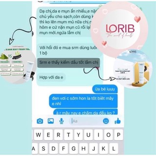 Sữa rửa mặt than tre LoriB 100ml.