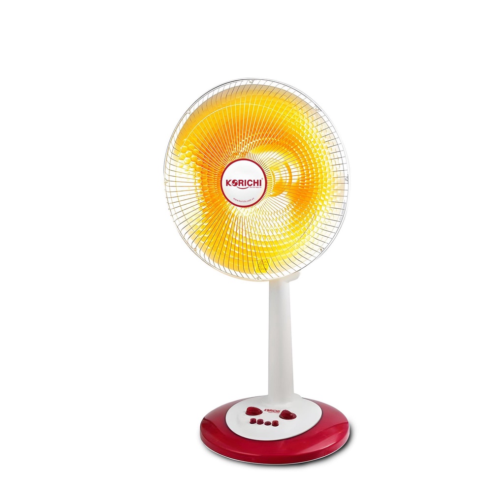 Quạt Sưởi KORICHI KRC-2123 - Sưởi Ấm Nhanh- Tự Ngắt Khi Đổ-Hàng Chính Hãng